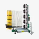 Tornado Master 5.0 Weidezaunmaschine für bis zu 5-reihige Zäune mit 3-Punkt