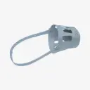 Kälbermaulkorb, Kunstst. mit Riemen