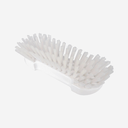 Waschbürste rund PP Besatz PBT weiß