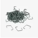 Schweinekrampen Gr.5 blank  100 Stück