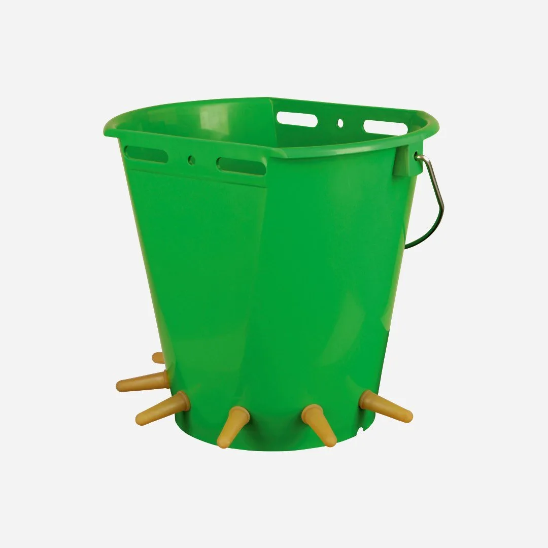 Lammeimer mit 6 Saugern