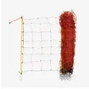 Schafnetz, 50m, orange, Höhe: 90 cm - Einzelspitze