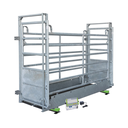 Wiegestand (Wiegeplattform, 2 Panele, 2 Schiebetüren)