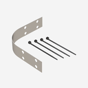 Knickschutz für Heizkabel inkl. 4 Kabelbinder