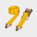 Schwerlastzurrgurt 2-teilig gelb, 75mm, 8m, 10.000kg