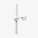 25x Kunststofföse b. 10mm, verst.