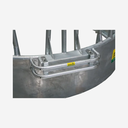 Dreipunkt-Schutzbügel für Rundraufe, vz