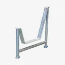 Krippenständer für Holzbohlen, höhenverstellbar