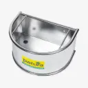 Halbrundtrog, Edelstahl