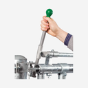 Verriegelungshebel, lang, für Selbstfangfressgitter SSV und SV