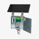 P4500, mit Sicherheitsbox Maxi, 100 W Solarmodul mit Halter, Erdstab