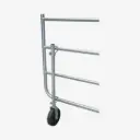 Stützrad Weidezauntor