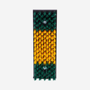 Bürste 45 x 15 cm, zu Kälberbürste mit Schutzkorb