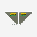 Anfangs- und Endstück für Heuraufe zum Einhängen in Horden