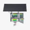 P6000, mit Sicherheitsbox XL, 200 W Solarmodul, 200 Ah Super-Vlies-Akku,