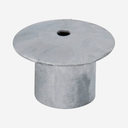 Abdeckung Einbauhülse rund