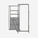 Rahmen mit Schiebetür