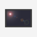 Solarpanel 30 Watt, mit Kunststoffrahmen