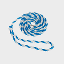 Viehtransportstrick, blau/weiß, 320cm, m. großer Schlaufe
