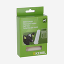 Kälbersauger weiß 100 mm, mit Kreuzlochung im Pack