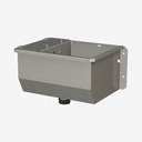 Trogtränke Edelstahl, 35l, G 1/2"