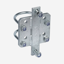 Adapter für Riegelverschluss Weidetor an Pfosten