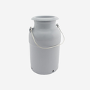 Milchkanne mit Kunststoffdeckel