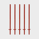 10x Winkelstahlpfahl