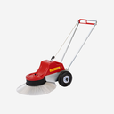 Radialbesen, WR 650 Akku mit Ladegerät